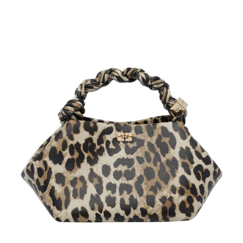 Ganni Women Small Bou Leo Print Handbag